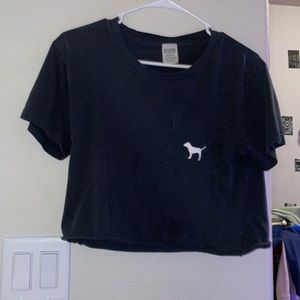Black PINK crop top